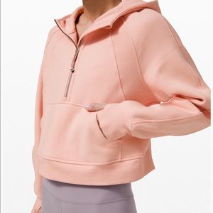 Scuba Oversized Half Zip Hoodie